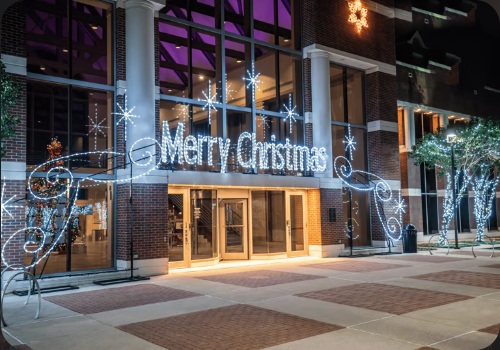 Commercial Christmas Light Installation in Corpus Christi